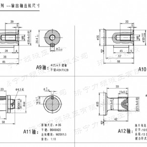 F2K后置法蘭系列馬達