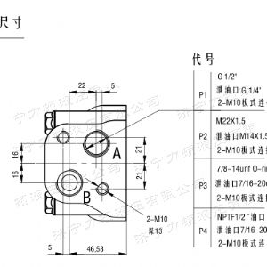 F2K后置法蘭系列馬達